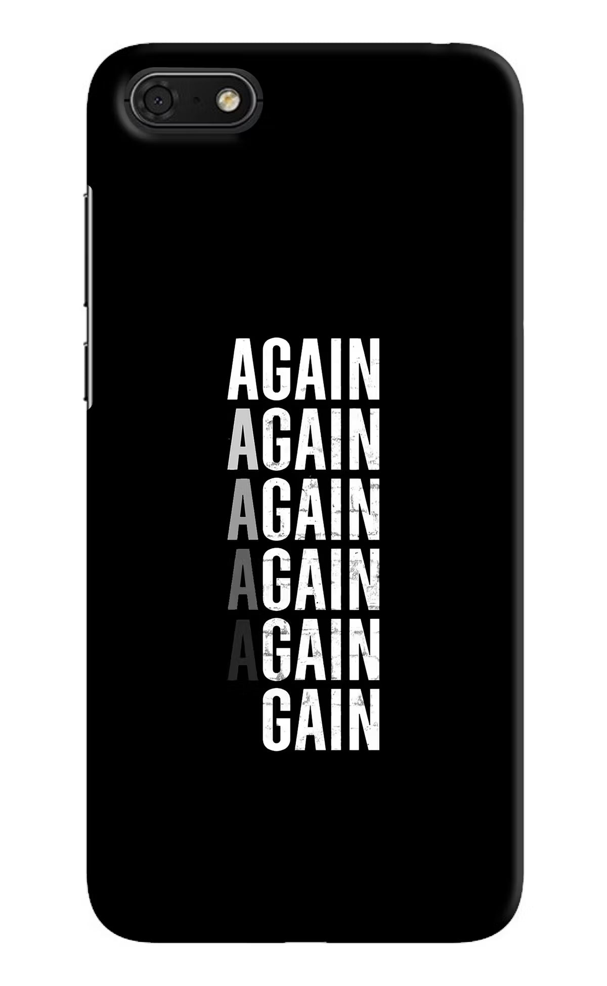 Again Again Gain Honor 7S Hard Case Back Cover by Casekaro