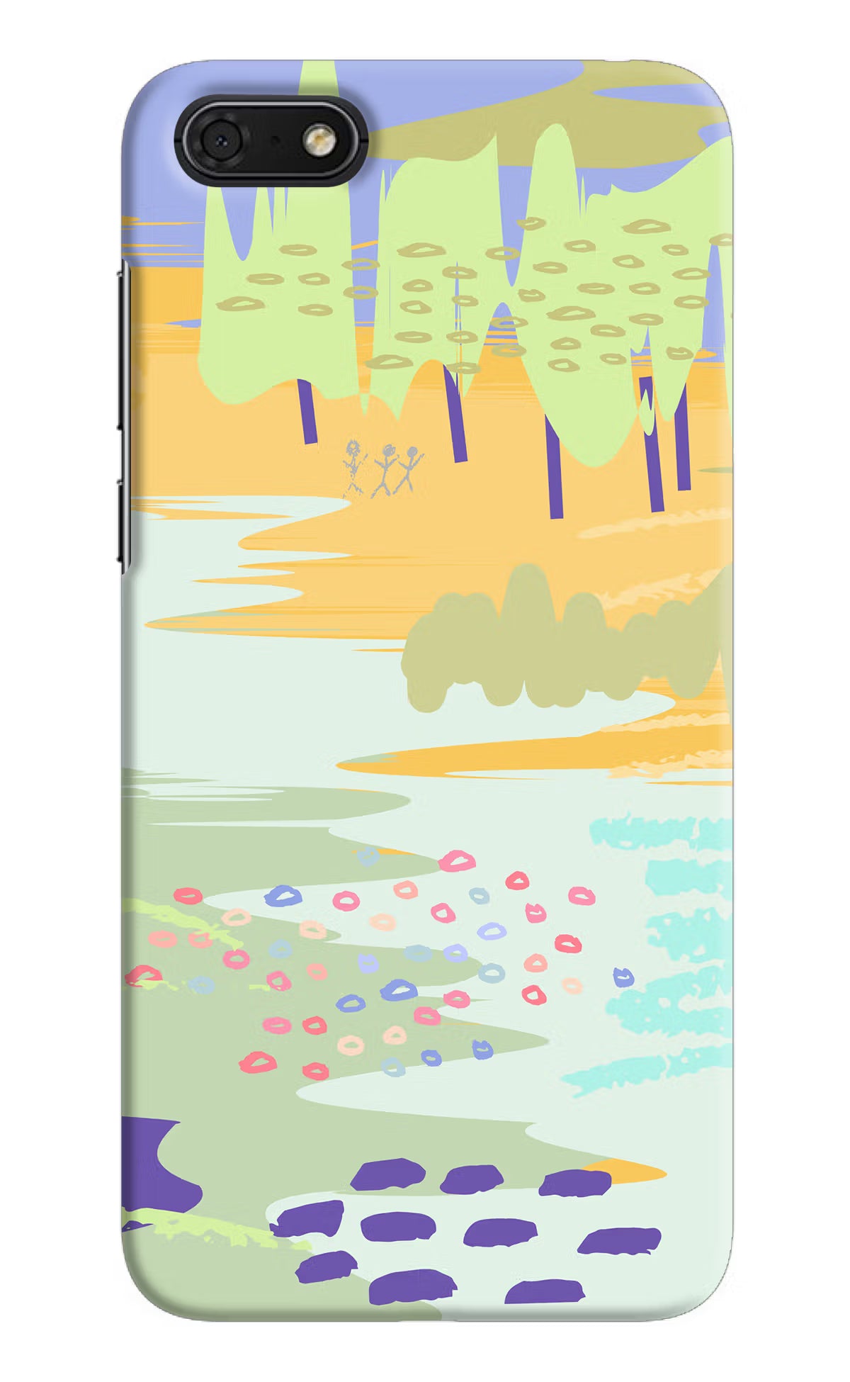 Scenery Honor 7S Hard Case Back Cover by Casekaro