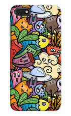 Veggie Doodle Honor 7S Hard Case Back Cover by Casekaro