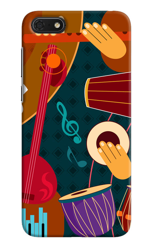 Music Instrument Honor 7S Hard Case Back Cover by Casekaro