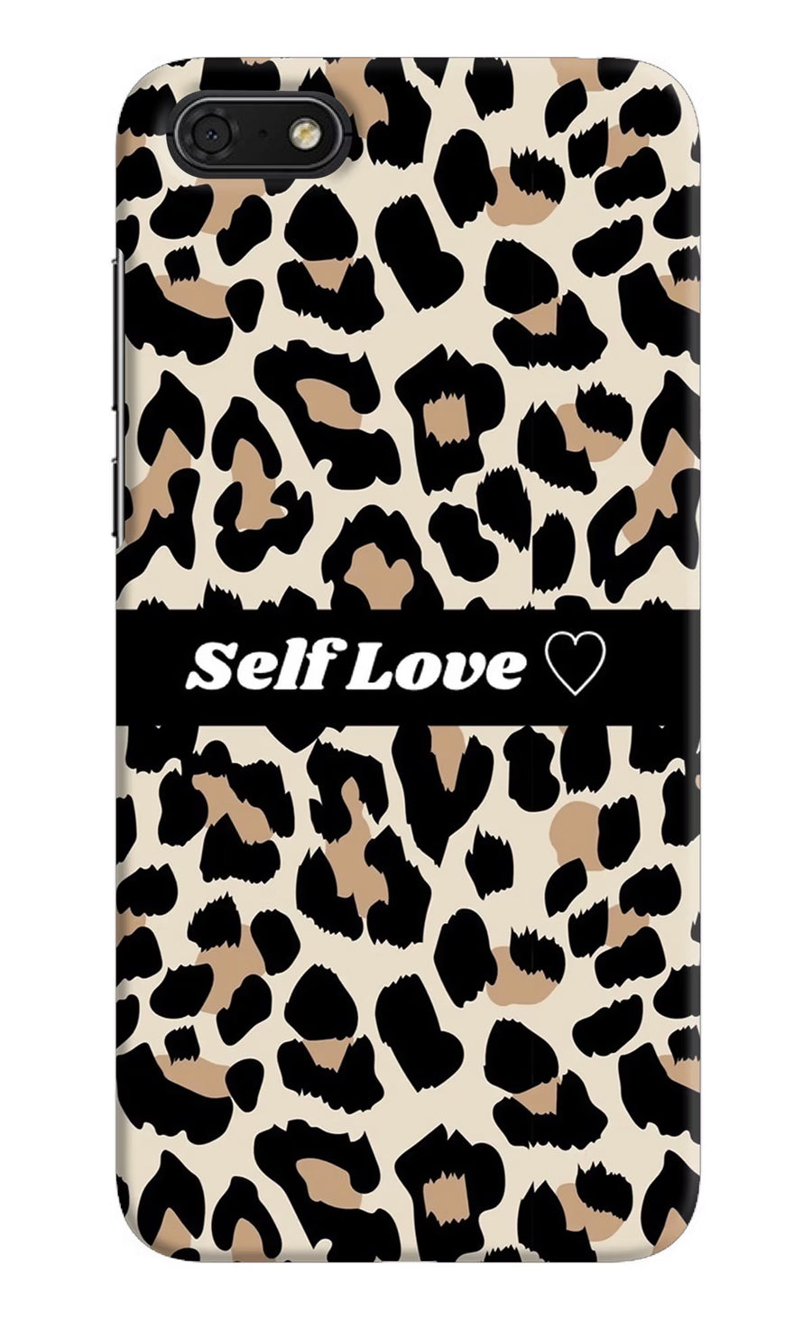 Leopard Print Self Love Honor 7S Back Cover, Hard case