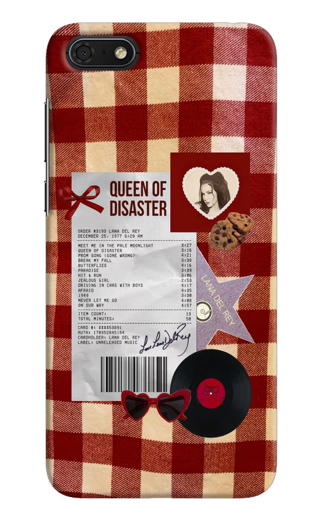 Queen of Disaster Honor 7S Hard Case Back Cover by Casekaro