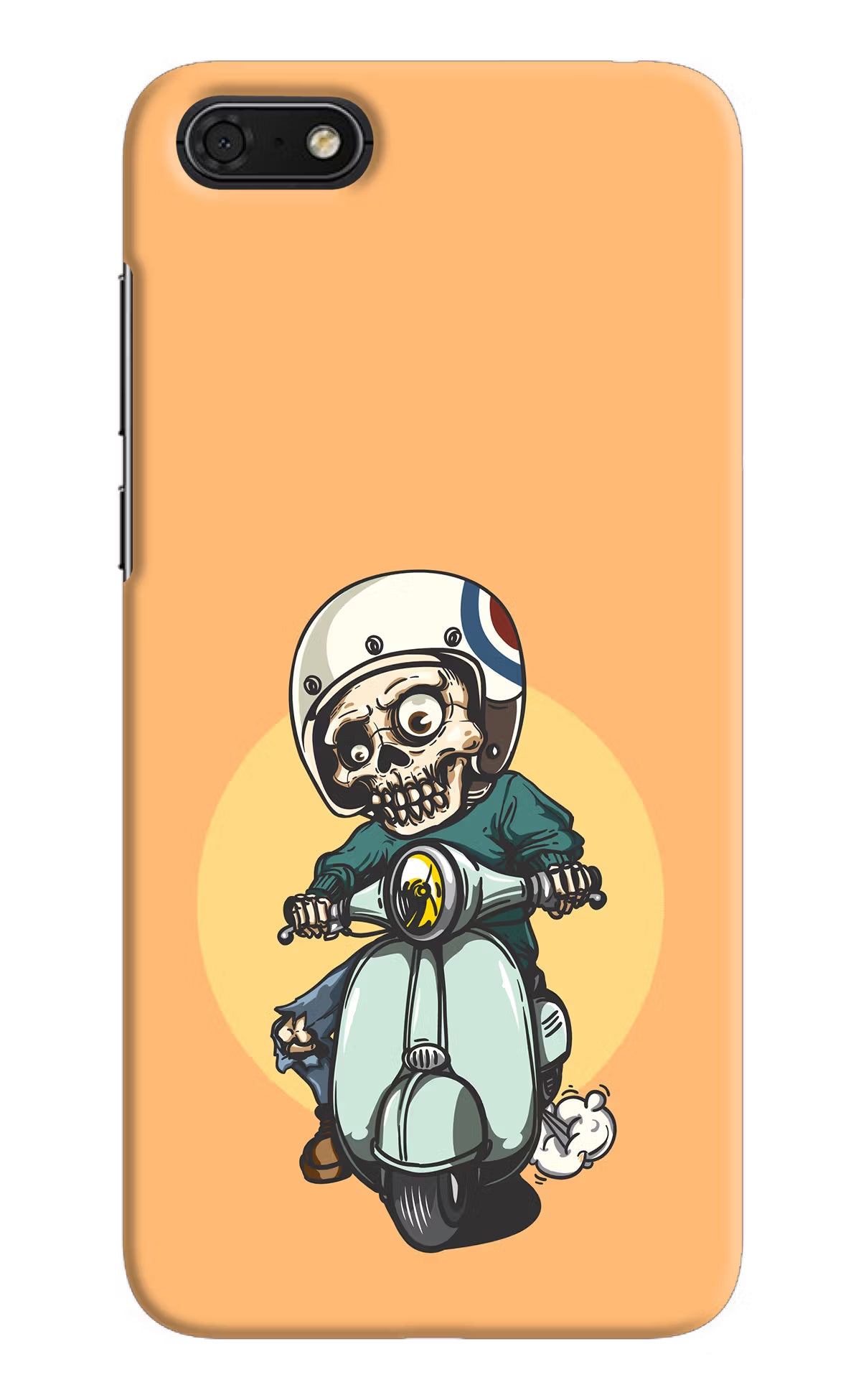 Undead Biker Honor 7S Hard Case Back Cover by Casekaro
