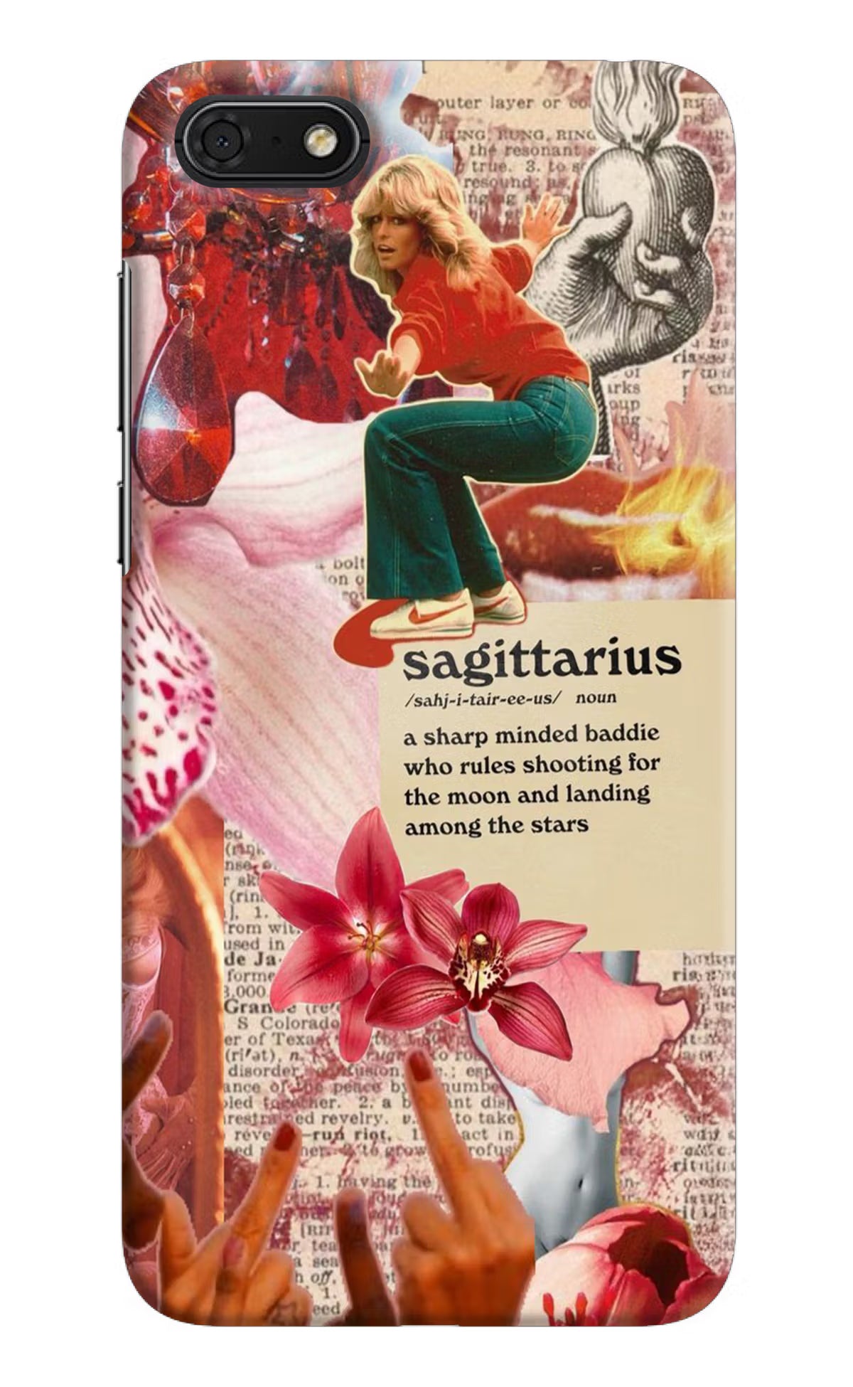 Sagittarius Zodiac Honor 7S Hard Case Back Cover by Casekaro