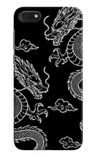 Twin Dragons Honor 7S Hard Case Back Cover by Casekaro