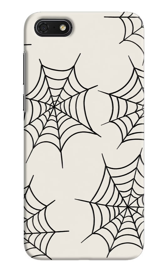 Spider Web Honor 7S Hard Case Back Cover by Casekaro