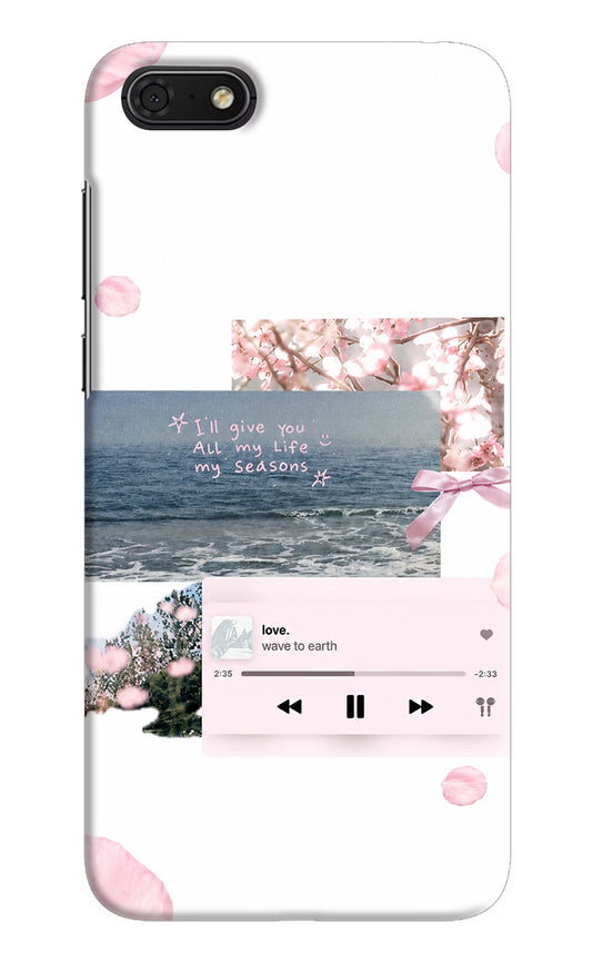 Wave to earth Honor 7S Back Cover