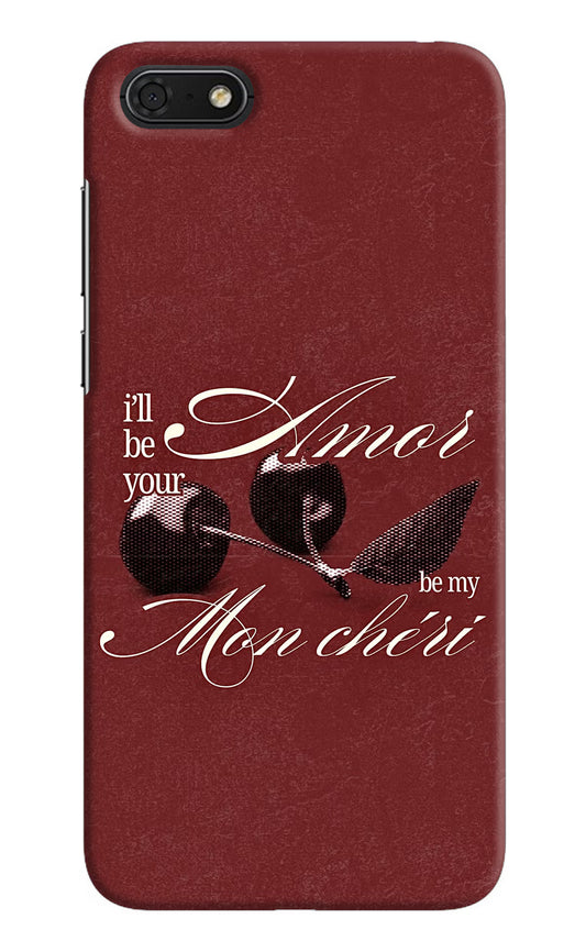 Velvet Cherry Honor 7S Back Cover