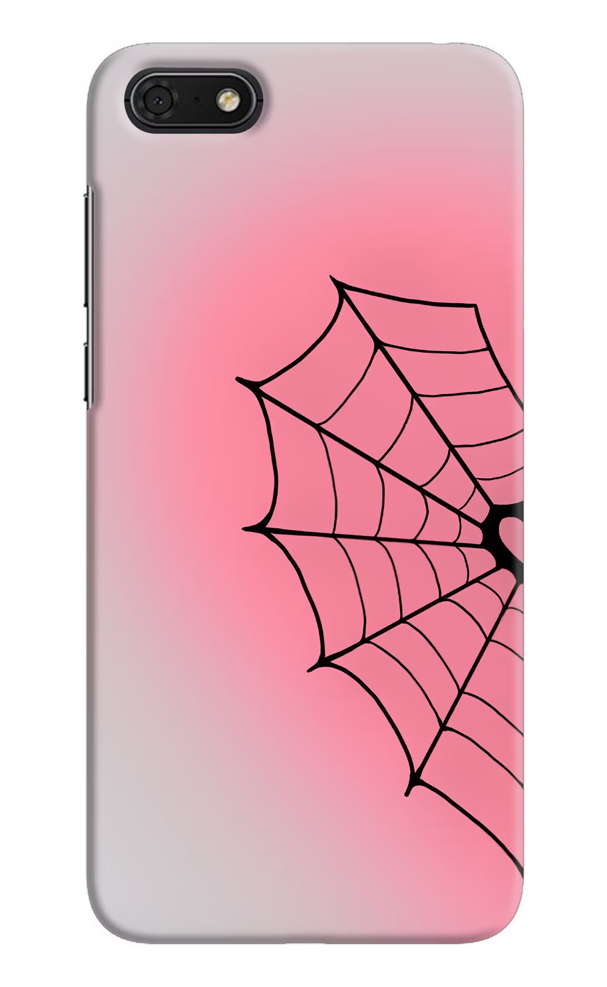 Pink Web Honor 7S Back Cover