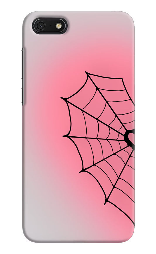Pink Web Honor 7S Hard Case Back Cover by Casekaro