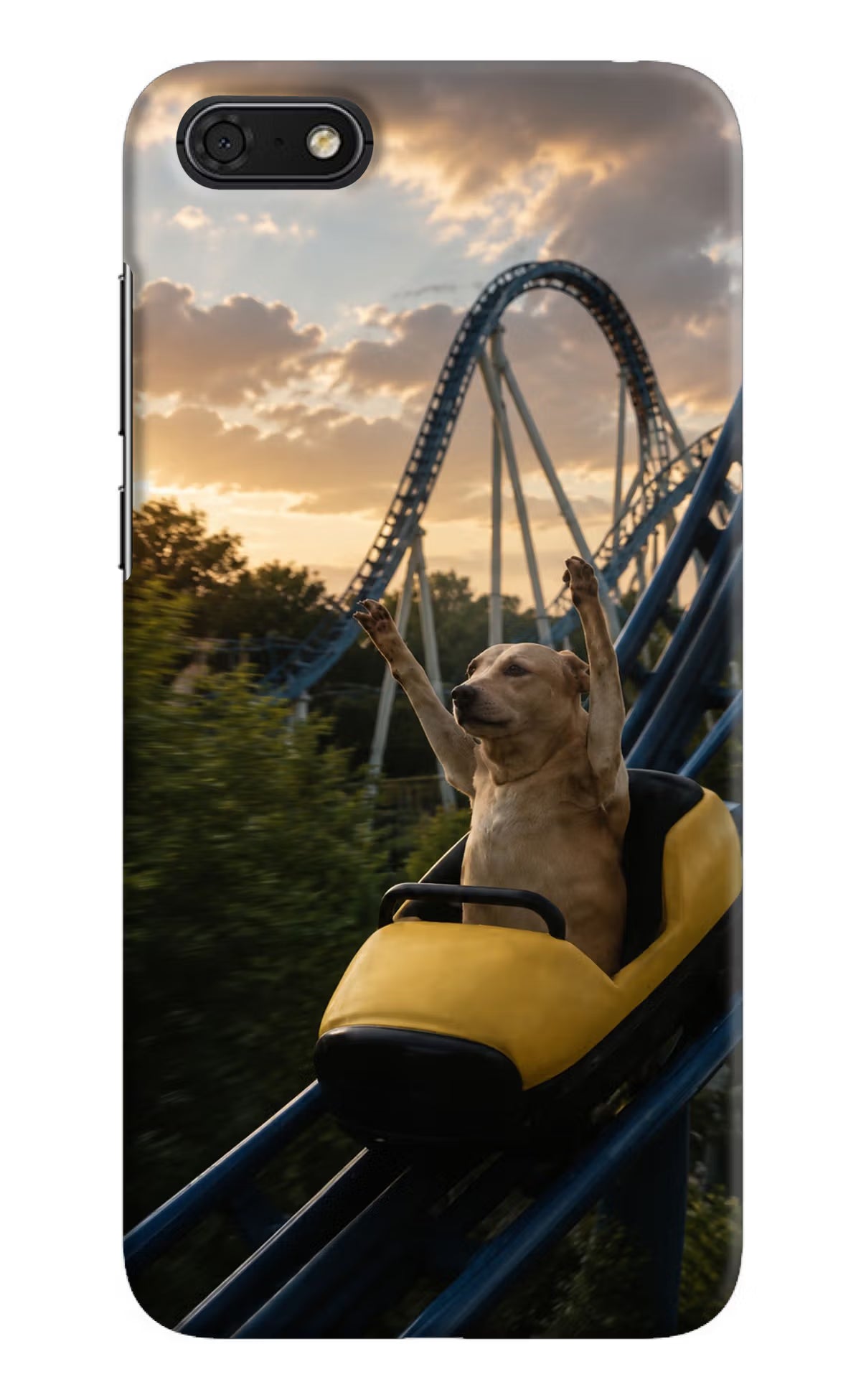 Rollercoaster Dog Honor 7S Back Cover