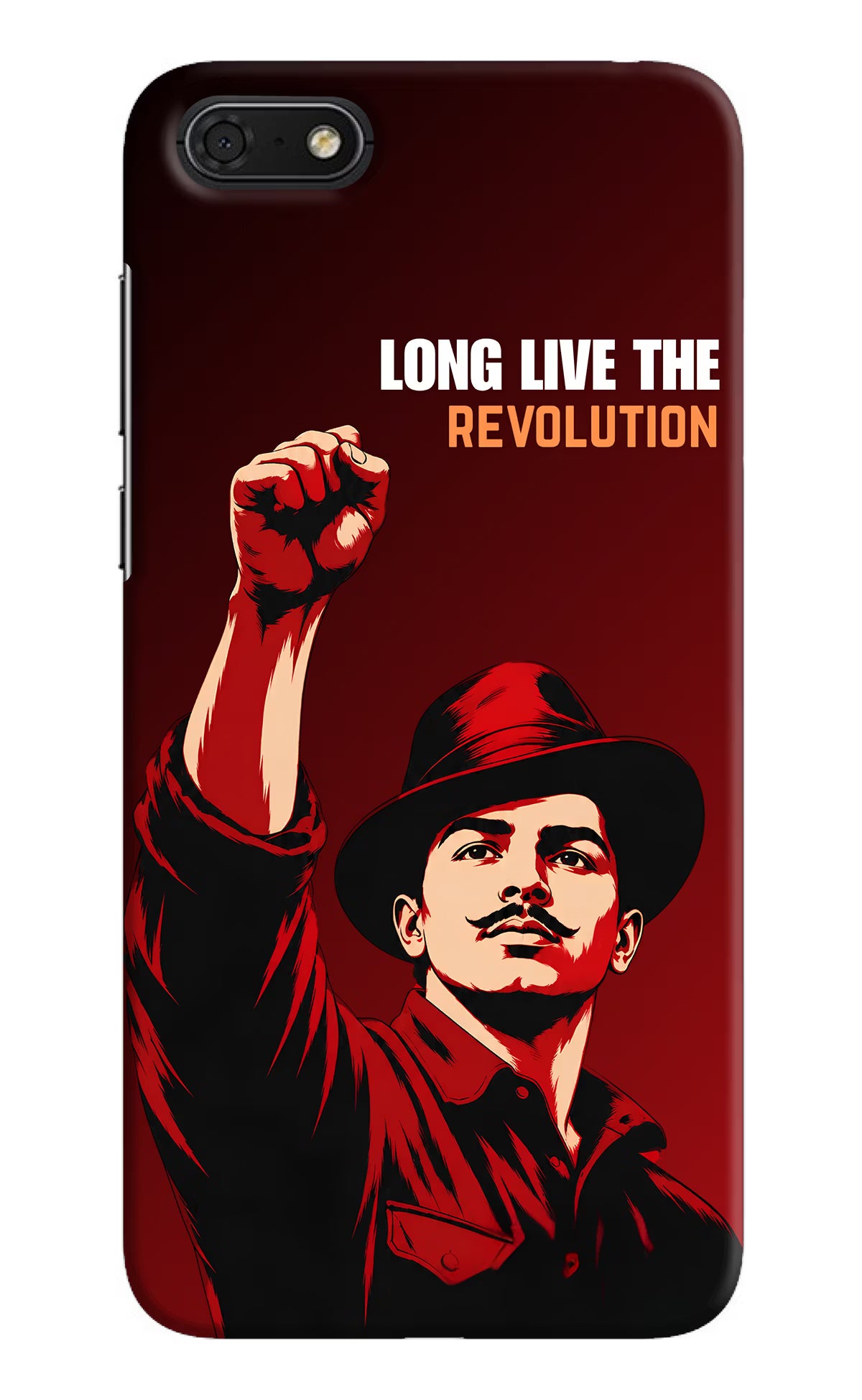 Bhagat Singh Revolution Honor 7S Back Cover