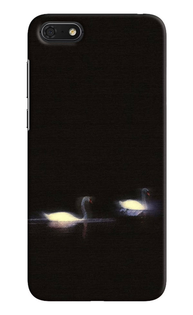 Silent Swans Honor 7S Hard Case Back Cover by Casekaro