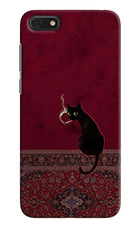 Midnight Cat Honor 7S Hard Case Back Cover by Casekaro