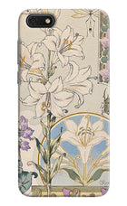 White Lily Honor 7S Hard Case Back Cover by Casekaro
