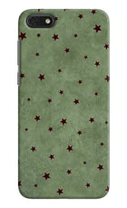 Green Stars Honor 7S Hard Case Back Cover by Casekaro