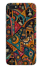 Folk Print Honor 7S Back Cover