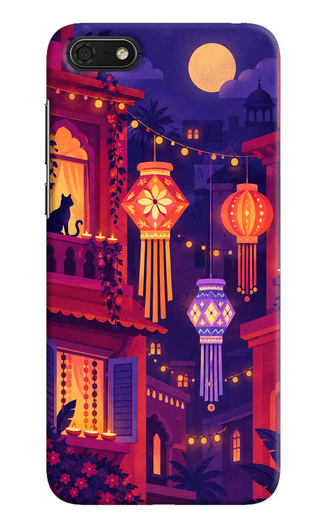 Lantern Lane Honor 7S Hard Case Back Cover by Casekaro