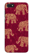 Maroon Elephant Honor 7S Hard Case Back Cover by Casekaro