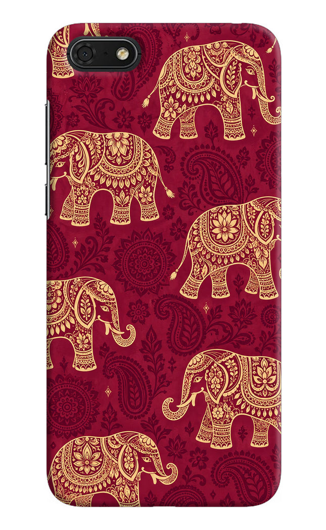 Maroon Elephant Honor 7S Hard Case Back Cover by Casekaro