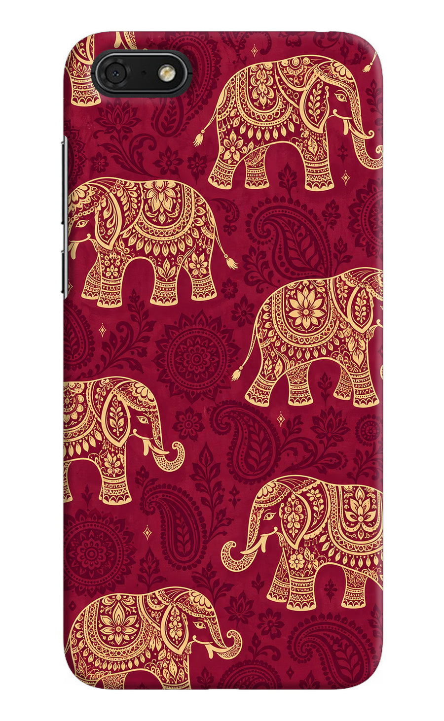 Maroon Elephant Honor 7S Back Cover, Hard case