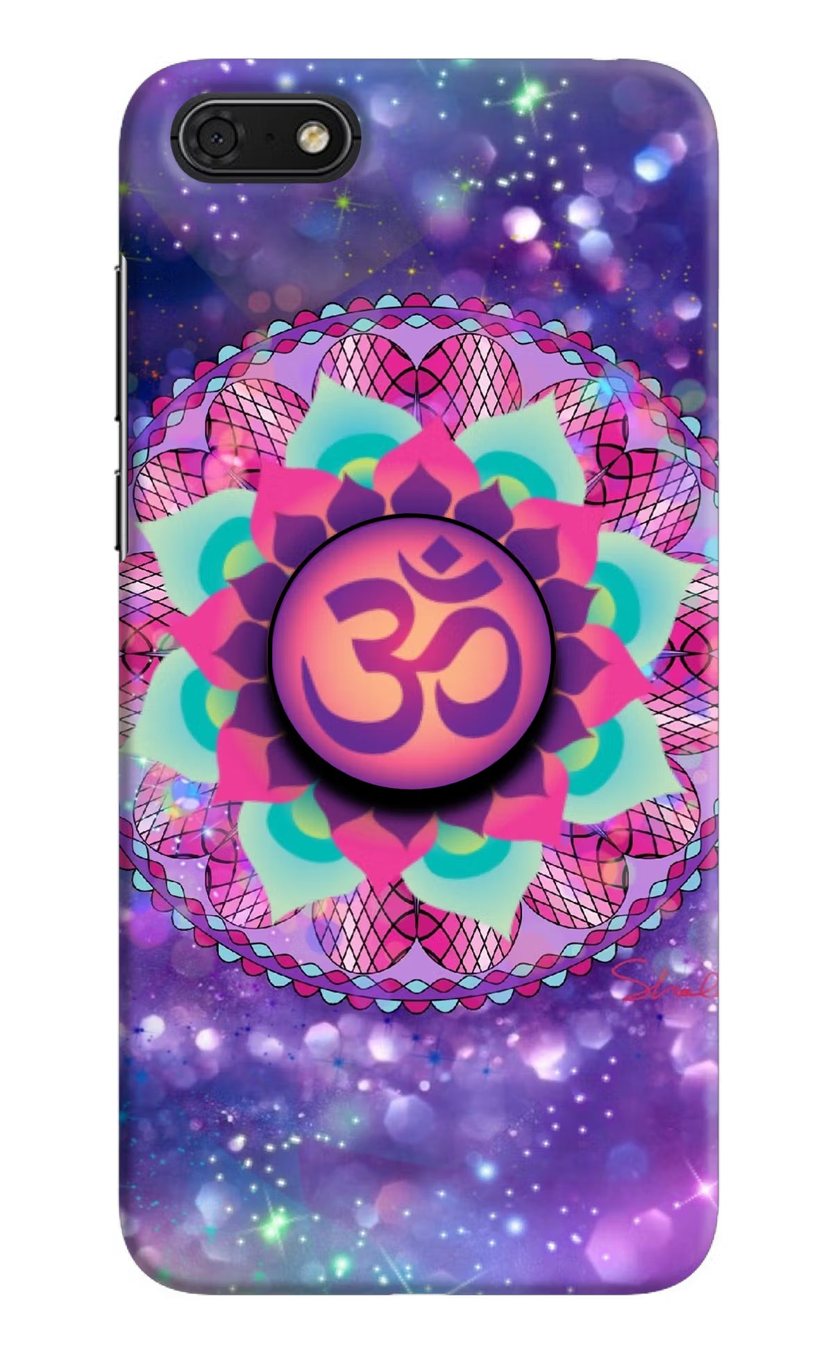 Om Purple Honor 7S Pop Case by Casekaro