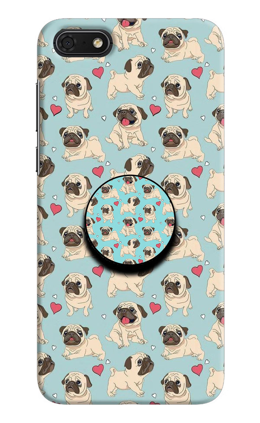 Pug Dog Honor 7S Pop Case, Hard case