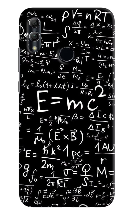 Physics Formula Honor 10 Lite Hard Case Back Cover by Casekaro