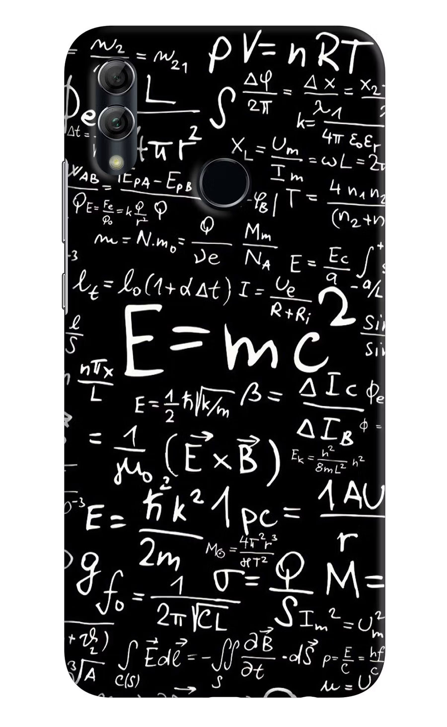 Physics Formula Honor 10 Lite Back Cover, Hard case