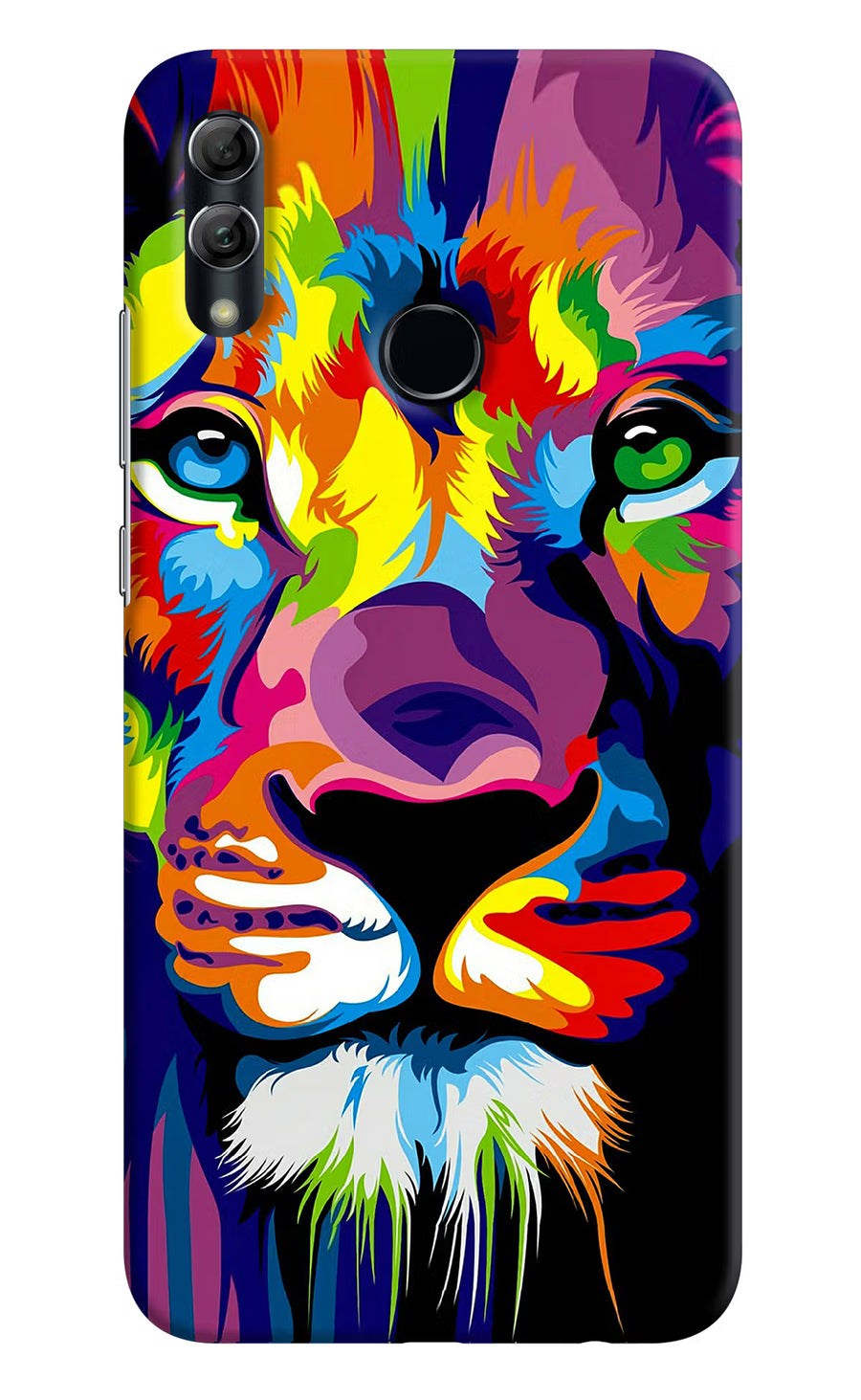Lion Honor 10 Lite Back Cover, Hard case