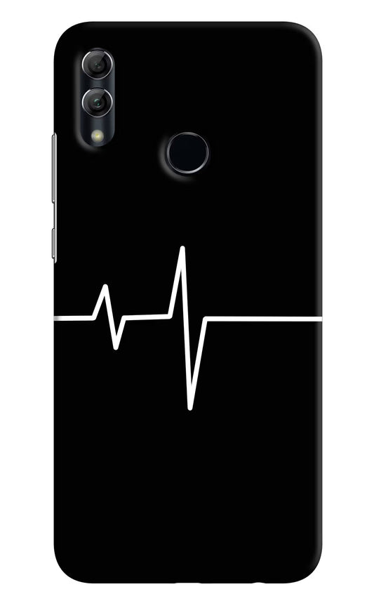 Heart Beats Honor 10 Lite Hard Case Back Cover by Casekaro
