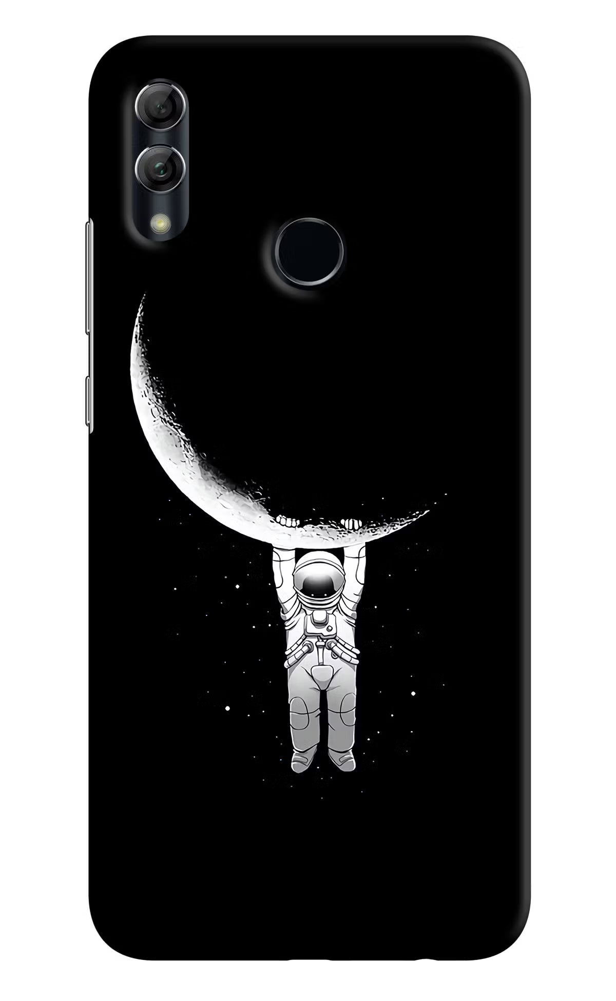 Moon Space Honor 10 Lite Hard Case Back Cover by Casekaro