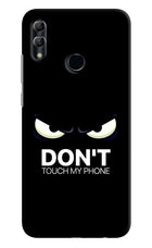 Don'T Touch My Phone Honor 10 Lite Hard Case Back Cover by Casekaro