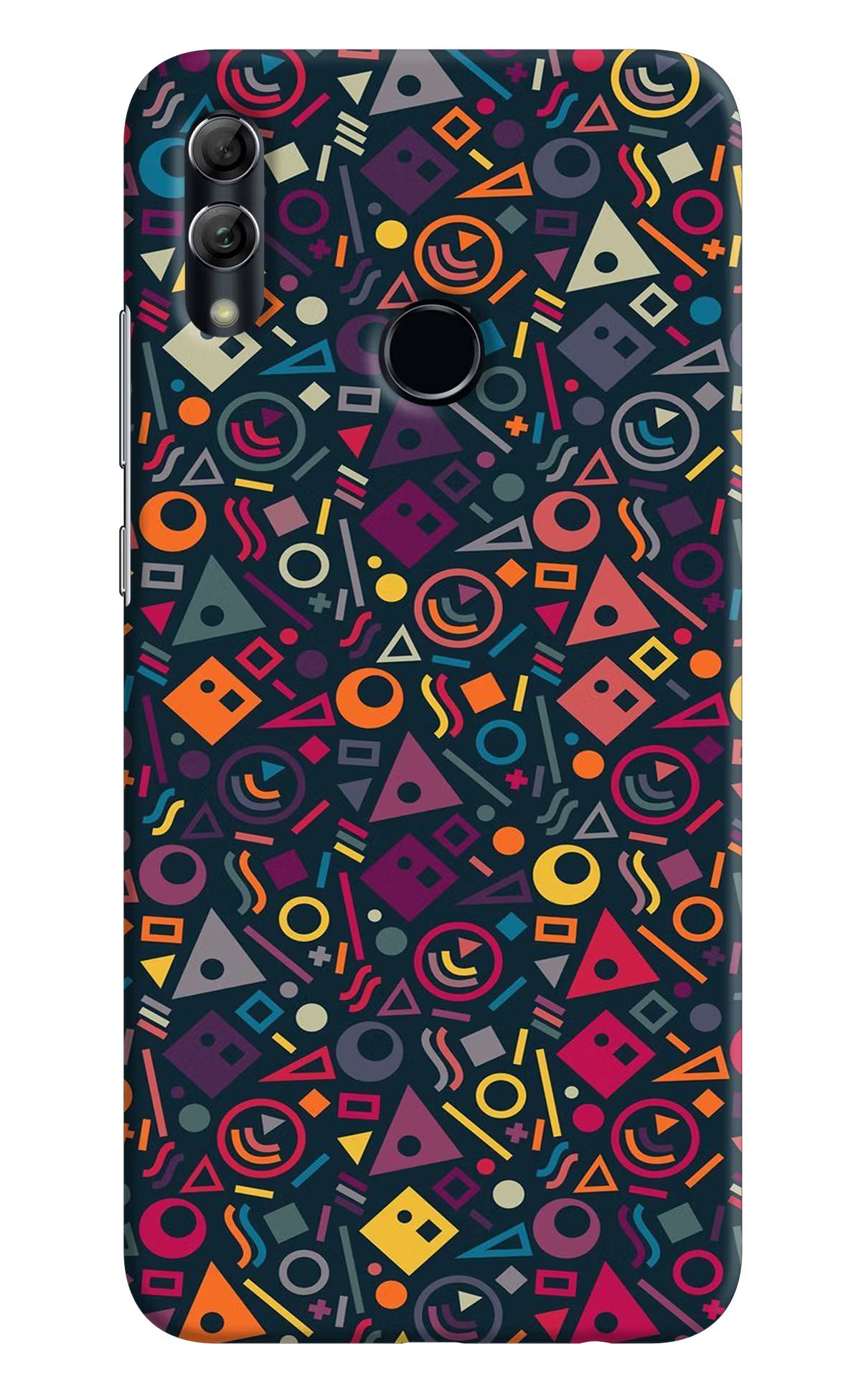 Geometric Abstract Honor 10 Lite Hard Case Back Cover by Casekaro
