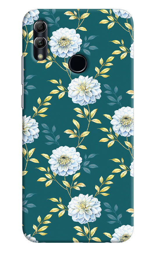 Flowers Honor 10 Lite Hard Case Back Cover by Casekaro