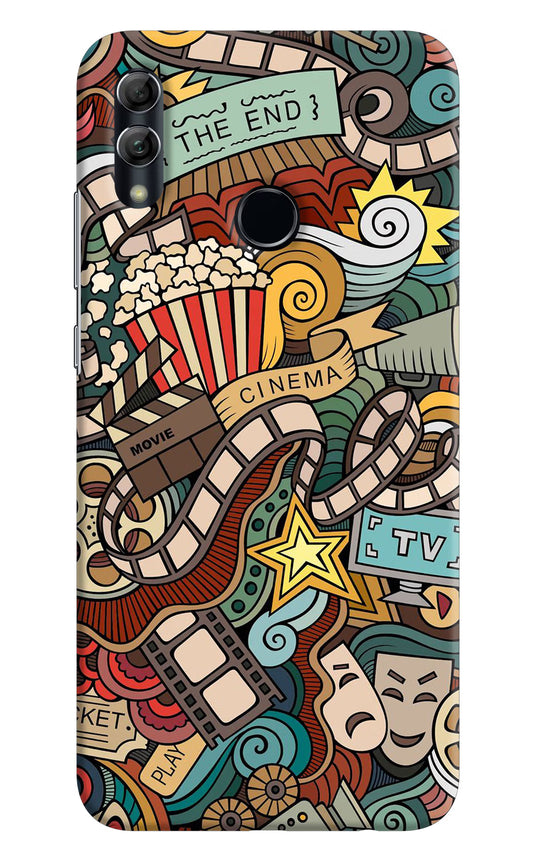 Cinema Abstract Honor 10 Lite Hard Case Back Cover by Casekaro