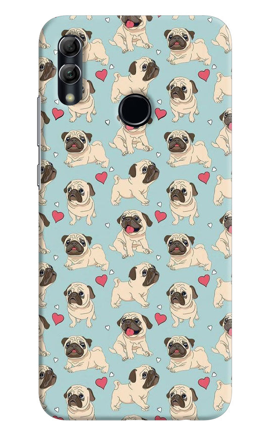 Pug Dog Honor 10 Lite Hard Case Back Cover by Casekaro