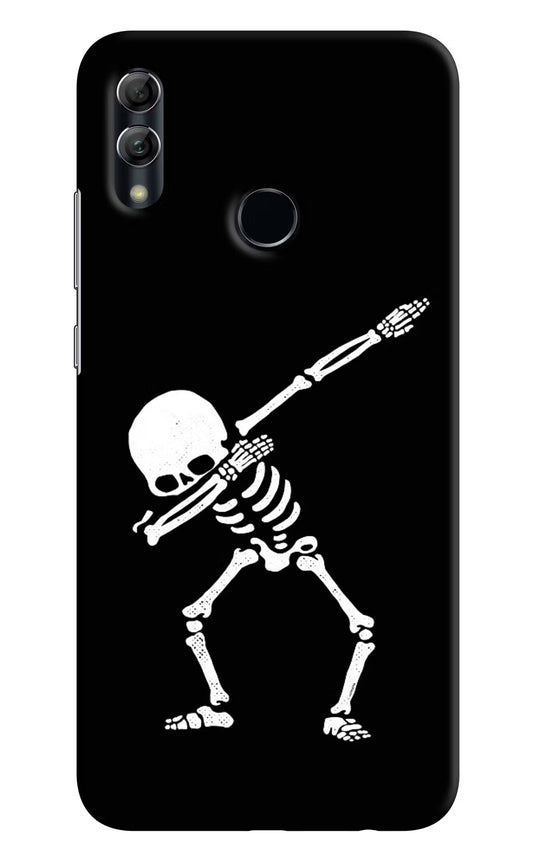 Dabbing Skeleton Art Honor 10 Lite Hard Case Back Cover by Casekaro
