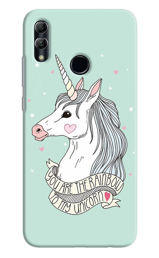 Unicorn Wallpaper Honor 10 Lite Hard Case Back Cover by Casekaro