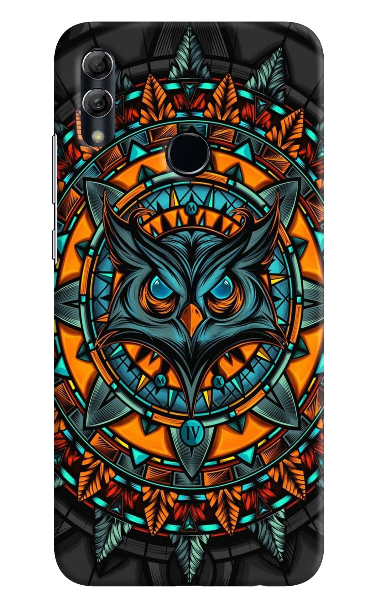 Angry Owl Art Honor 10 Lite Hard Case Back Cover by Casekaro