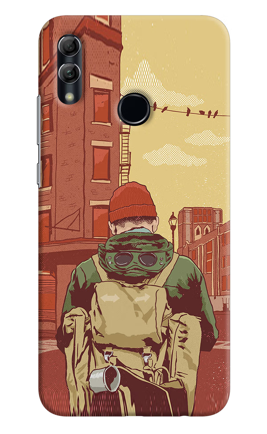 Adventurous Honor 10 Lite Back Cover, Hard case