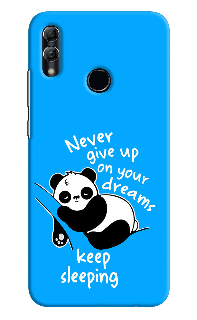 Keep Sleeping Honor 10 Lite Hard Case Back Cover by Casekaro