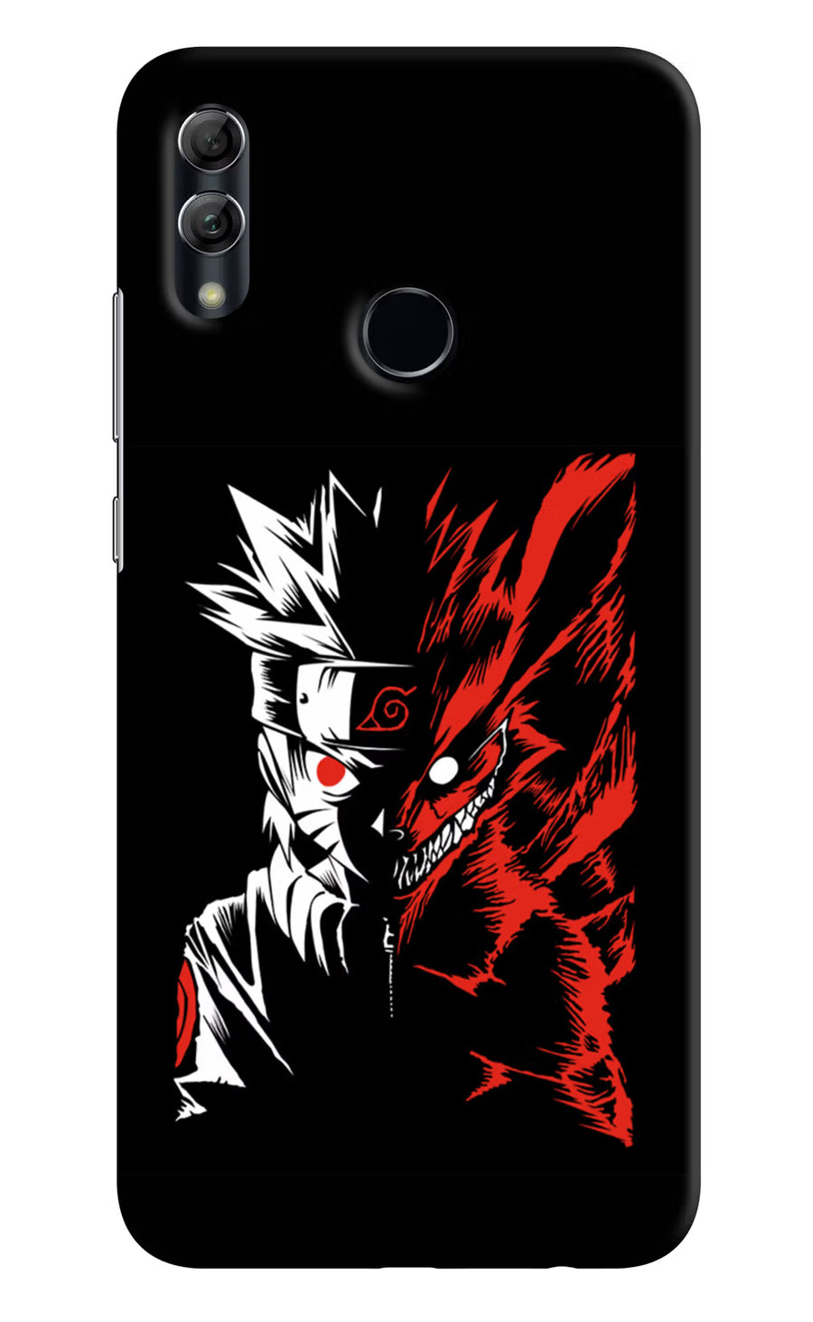 Naruto Two Face Honor 10 Lite Back Cover, Hard case