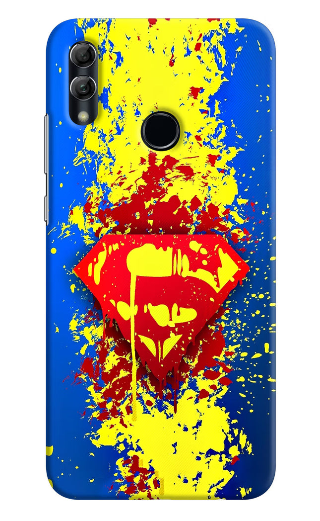 Superman logo Honor 10 Lite Hard Case Back Cover by Casekaro