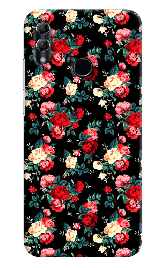 Rose Pattern Honor 10 Lite Hard Case Back Cover by Casekaro