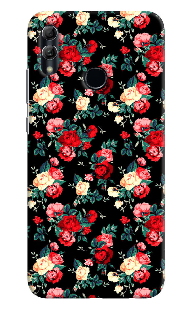Rose Pattern Honor 10 Lite Hard Case Back Cover by Casekaro