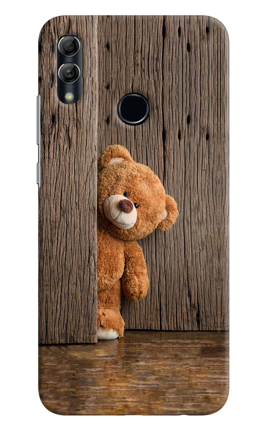 Teddy Wooden Honor 10 Lite Hard Case Back Cover by Casekaro