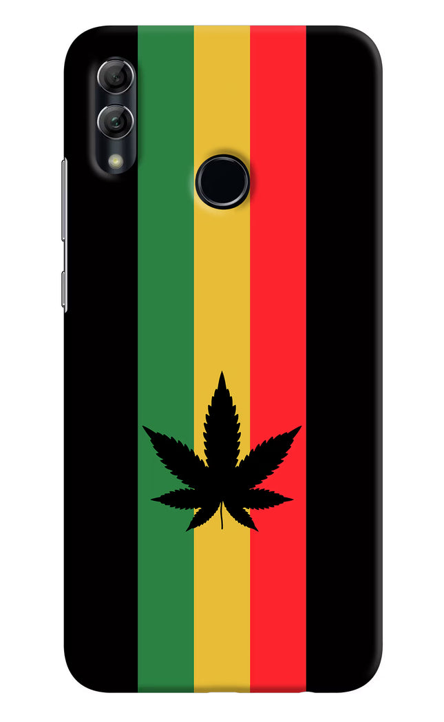 Weed Flag Honor 10 Lite Hard Case Back Cover by Casekaro