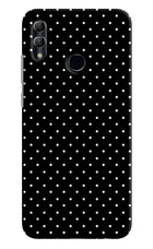 White Dots Honor 10 Lite Hard Case Back Cover by Casekaro
