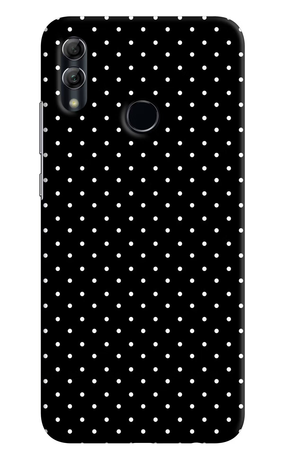 White Dots Honor 10 Lite Hard Case Back Cover by Casekaro